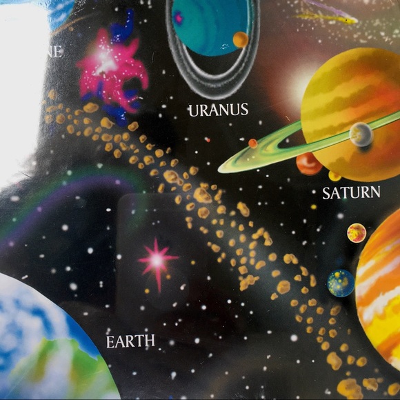 Melissa & Doug Solar System Floor Puzzle 48 Piece 3’x2’ Ages 3+ Planets New - Picture 10 of 11